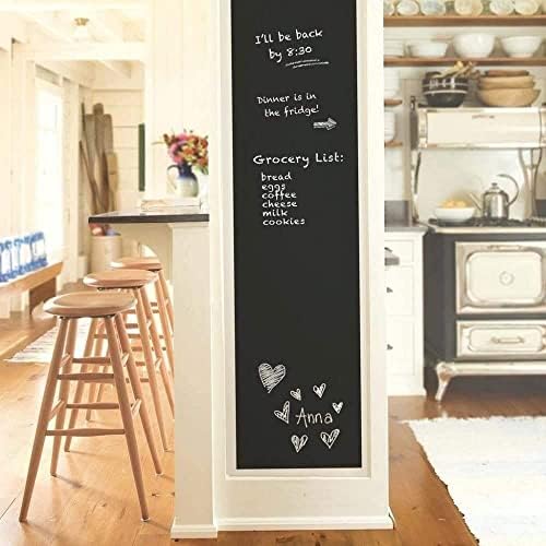 Zidna naljepnica na tabli Blackboard Decor PVC samoljepljiva DIY uklonjiva višekratna Izbrisiva tapeta za frižider na vratima