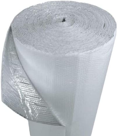 10 ft. Izolirana PVC pjena za cijevi sa aluminijskim školjkama u bijeloj / srebrnom američkom zalihu