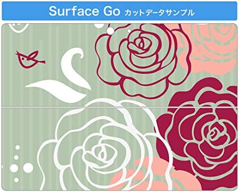 Igsticker naljepnica za Microsoft Površina Go / GO 2 Ultra tanke zaštitne naljepnice za zaštitu tijela 001171 Cvijet ruža