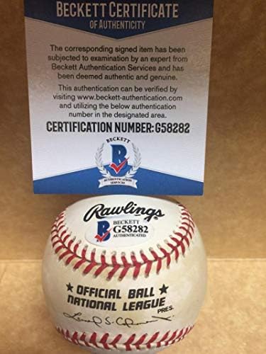 Al gionfriddo Brooklyn Dodgers potpisao je n.l. Bejzbol Beckett G58282