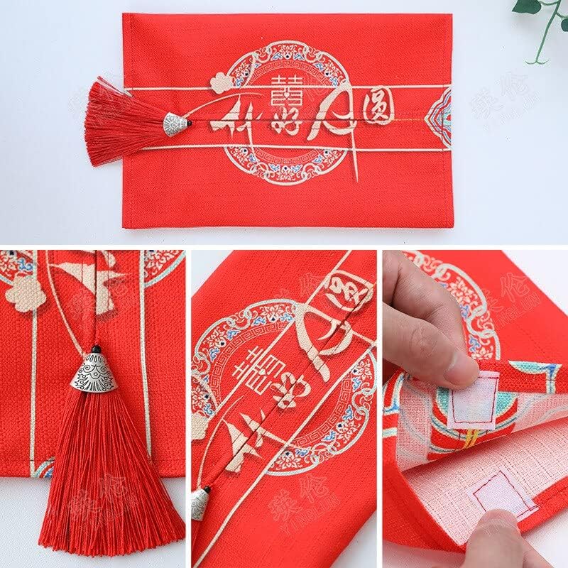 Kinesko vjenčano tkivo papir kutija pokriva pamučnu posteljinu držač za ulbre na kutijama za stolove za salvete
