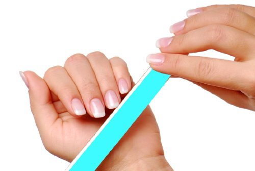 Cala profesionalni savjeti za nokte u boji u tirkiznoj boji 87-536 100 kom + A-viva Eco turpija za nokte