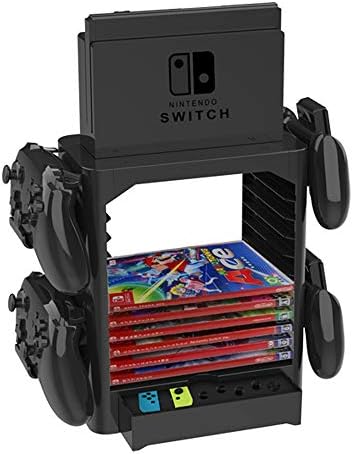 Prekidač Organizirani štand, konzola / pro kontroler / Dy-Cons / Game Disk Storage za pohranu za Nintendo prekidač