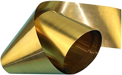 LUCKNIGHT mesing metalni tanak Lim pojas folija ploča Shim 200mm / 7. 87Inchx1000mm / 39. Mesingana ploča za obradu metala od 9 inča