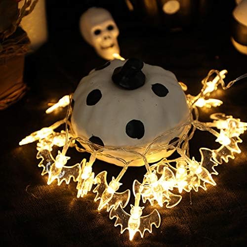 g64541 1 5m 10led Halloween Pumpkin Ghost Skeletons Bat LED light String Festiva