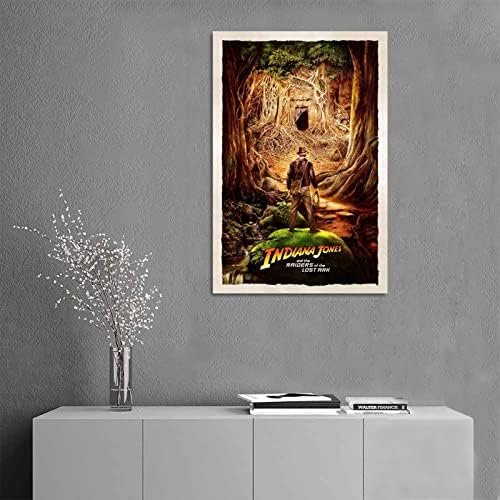 1981 Indiana Jones Raiders of The Lost Ark film Canvas Art Poster i Wall Art slika Print moderni posteri za uređenje porodične spavaće