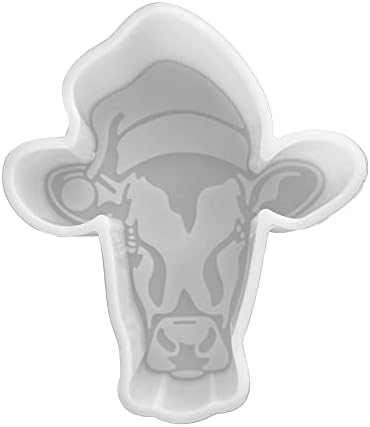 Silikonski kalup za božićne kravlje | 4 širok x 4,5 dugi x 1 dubok | silikonski kalup za snopire, silikonski kalup za epoksidno, silikonski