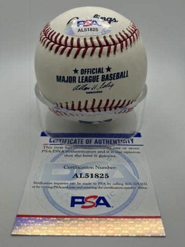 Jack Lazko Brewers Angels potpisan autogram službeni MLB bejzbol PSA DNK - autogramirani bejzbol