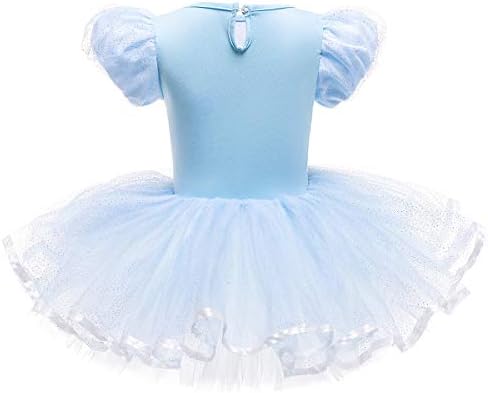 MyRisam princeza Leotardi za djevojke Baletni ples Tutu Skirted Ballerina haljina Birthday Fantanty Party Noć vještica Kostimi