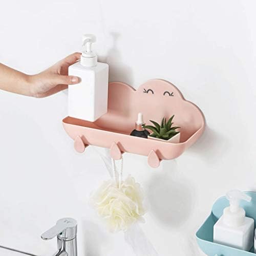 Uxzdx kupatilo caddy košarica usisna zidna montira držač zaslona za pohranu košara za pohranu ručnik
