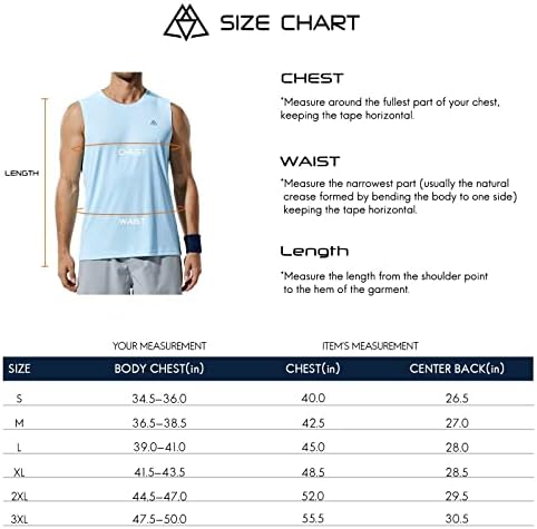 Haimont Muški rezervoar za vježbanje vrhunsko fit upf 50 majica bez rukava za plivanje, trčanje, planinarenje, plažu