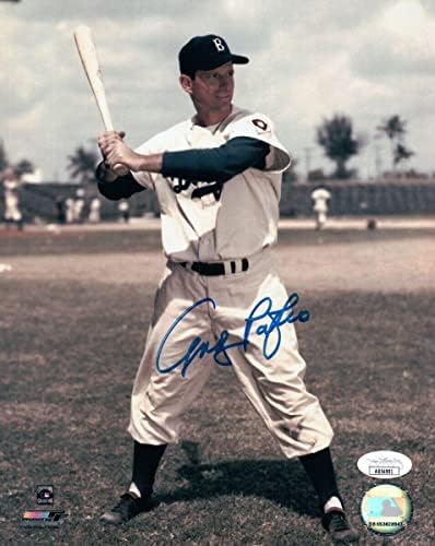 Andy Pafko potpisao je autogramirano 8x10 fotografija Brooklyn Dodgers Bat Pose JSA AB54991 - AUTOGREM MLB Photos