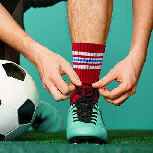 MR BEARD Unisex čarape protiv klizanja Soccer Socks jastučić Traction profesionalne fudbalske čarape za muškarce žene omladinske sportiste