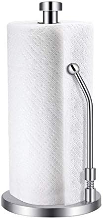 Držač za papirnog ručnika od nehrđajućeg čelika za papir ručnik koji stoji prostor za štand tkiva Moderni dizajn za kuhinju
