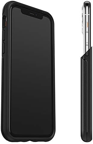 OtterBox iPhone 11 Pro Symmetry serija futrola - crna, ultra-elegantni, bežični punjenje kompatibilni, podignuti ivica štite kameru