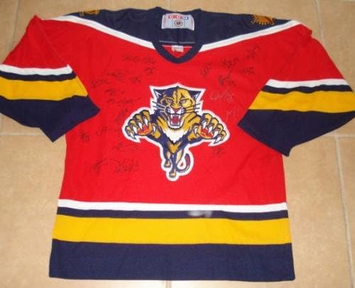 2011 Florida Panthers Tim potpisan dres - autogramirani NHL dresovi