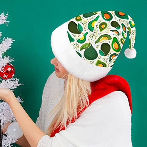 Avokado trendi Božićni šešir Santa šešir Funny Božić kape Holiday Party kape za žene / muškarce