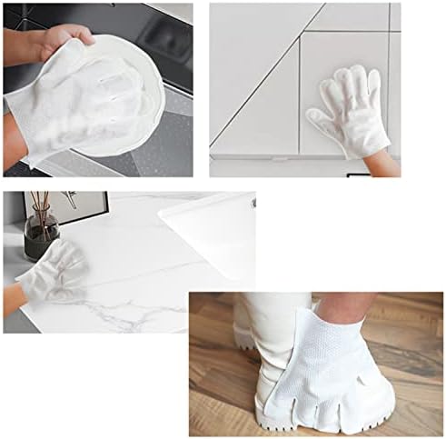 TENOC rukavice za uklanjanje prašine, rukavice za čišćenje prašine, vlažne suhe maramice za prašinu za kućnu kuhinju, jednokratne