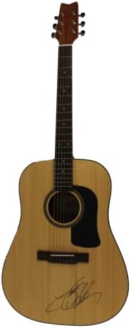 Jason Aldean potpisao je autogram pune veličine akustična gitara sa autentičnošću - Country Music Stud, Noćni voz, moja vrsta zabave,