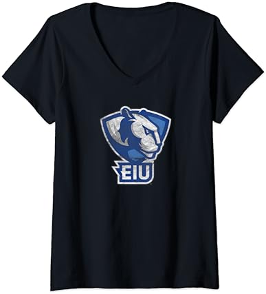 Žene Univerziteta Eistu Illinois Eiu Panthers u nevolje s primarnom majicom V-izrez
