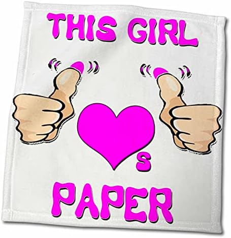3Droza plavuša dizajnira ovu djevojku voli razne stvari - ova djevojka voli papir - ručnike