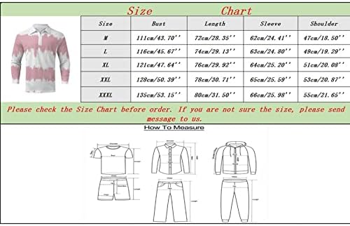 XXBR muški patentni patentni majice s dugim rukavima Carl Tops Fashion 3D digitalni kravata Ispis Slim Fit casual golf majica