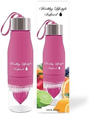 Healthy Lifestyle infuzionirani voćni infuser boca za vodu 20oz - BPA besplatno, tritanska smola za hranu
