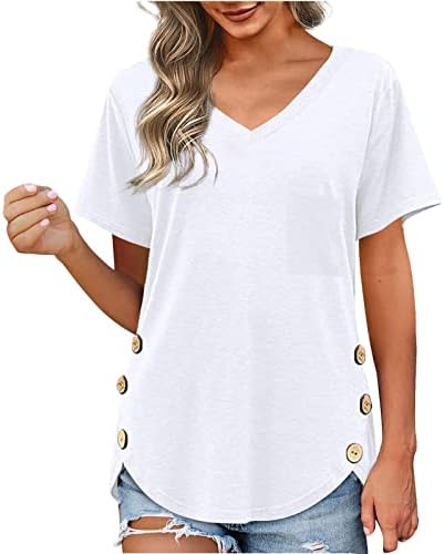Ljetne prozračne majice labave krojeve trendi Casual grafički kvadratni vrat Vintage majice za žene Dugi rukav