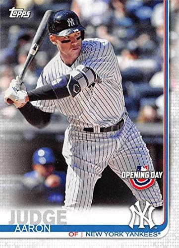 2019 TOPPS otvaranje 15 Aaron sudija New York Yankees Baseball Card