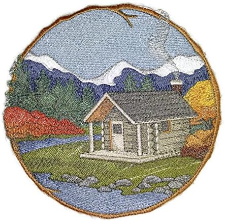 Prošetati šetnjom šumom Ljepotica [kabina] [Custom i jedinstveno] Vezeno željezo na / sew flaster [7 7] [izrađeno u SAD-u]