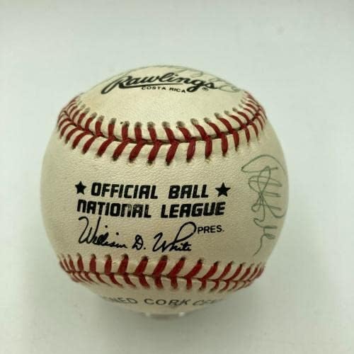 Stan Musial St. Louis Cardinals Legende Multi Potpisan Baseball nacionalne lige - autogramirani bejzbol