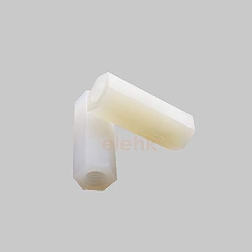 Vijak koji nije navojni razmak - najlon 6/6, prirodni, 50pcs HTP-322 SPACER -