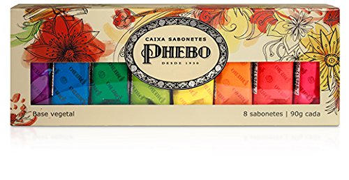 Phebo tradicionalna linija Belem glicerin Bar sapunska kutija sa 08 jedinicama 90 Gr Classic kolekcije-Belem glicerin Bar sapuna kutija