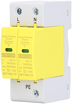 Zidni prenaponski zaštitnik, precizan čips električni 2p zaštitni zaštitni uređaj 10Ka-20ka prenaponski uređaj za elektroenergetski