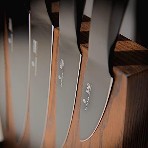 Zassenhaus magnetni drveni nož za kuhinjski pult, 11 x 3,5, srednji pepeo