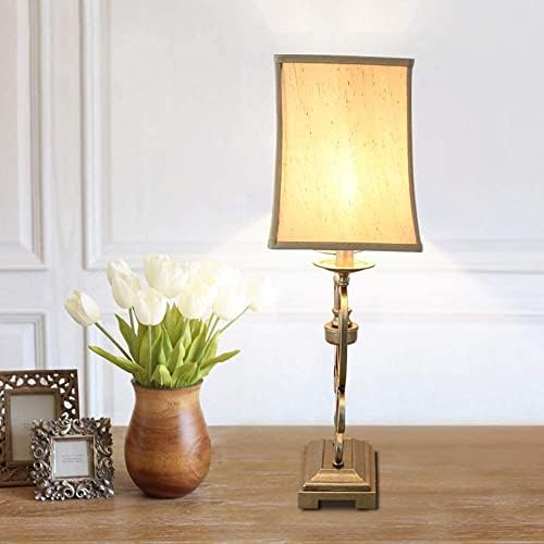 LED noćna lampica LED lampica za unutrašnju noćnu lampicu Lično kreativnost Vintage Srebrna kovano željezo dvostruko glava stol za