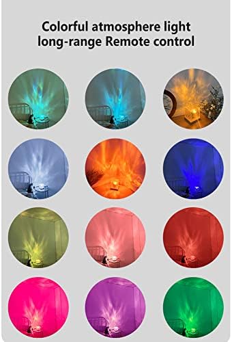LED kristalna dijamantska lampa, akril LED dodirna noćna svjetlost, RGB Atmosfera promjena boje za spavaću sobu Dnevni boravak uredski