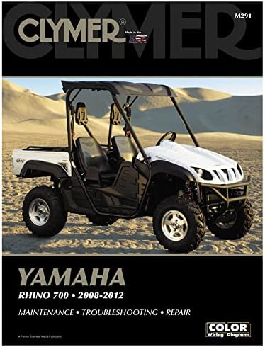 Clymer popravak priručnike za Yamaha RHINO 700 FI 4x4 Auto 2008-2009