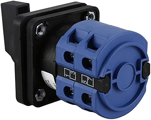 GTBL AC660V 25A 2-polni treće momentalni plastični prekidač za okretanje okretnog prelaska plave + crno -