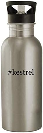 Knick Klack Pokloni kestrel - 20oz boca vode od nehrđajućeg čelika, srebrna