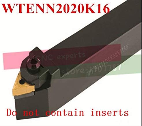 FINCOS WTENN2020K16 20 * 20 * 125mm CNC alat za okretanje, metalni alati za sečenje strugova,alati za Strug mašine, spoljni alat za struganje W-Type WTENN