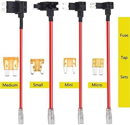 Dashcam Hardwir Kit Mini USB komplet tvrdog žica Kompatibilan sa Vantrue N2 PRO, N2, T2, N1 PRO, X4, M2, S1 Car Dash Cameru punjač
