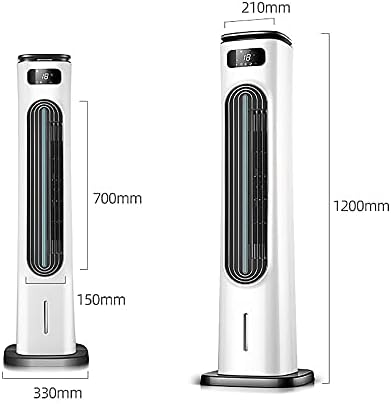 Sxzsb Tower Fan, Cooler Fan, Tower Fan hladno / toplo dvostruko korištenje oscilirajući vazduh Evaporativni hladnjak sa daljinskim-za