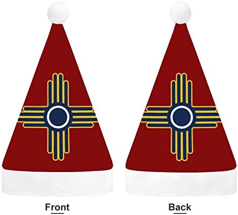 Zia Sun-Zia Pueblo - Novi Mexico3 Božićni šešir Santa šešir smiješni Božićni šeširi praznični šeširi za žene / muškarce