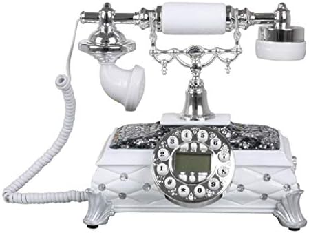Walnuta fiksna telefonska / evropska kuća Retro telefon / staromodni antikni telefon / drvo telefon / stil Telefon Početna Fiksni