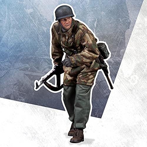 Goodmoel 1/35 Drugog svjetskog rata figura njemačkog vojnika smole / Nesastavljeni i neobojeni minijaturni komplet vojnika / HC-3078