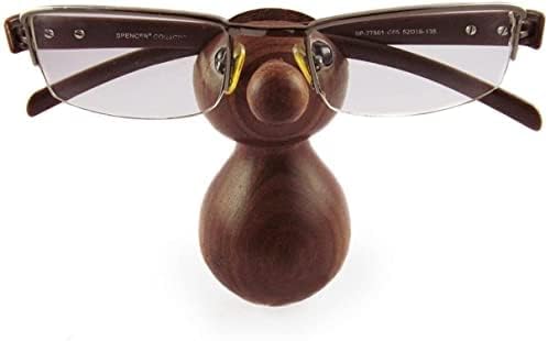 Drveni nosač naočala Nud Oblik Nud-a savršeno za sigurno čuvanje specifikacije - svijetlosmedi