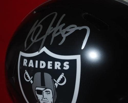 BO JACKSON Oakland RAIDERS potpisao BLAZE kacigu pune veličine JSA COA WPP133973-NFL kacige sa autogramom