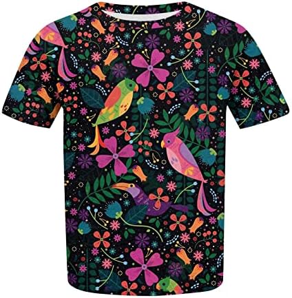 Plus veličine za žene Ljeto Ležerne prilike kratkih rukava The Shirts Crewneck Basic Tees Dressy Business Loathed Flowy BluZa
