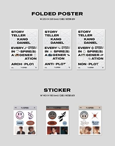 Konnect Zabava Kang Daniel - Story album, 172 x 237 x 40 mm